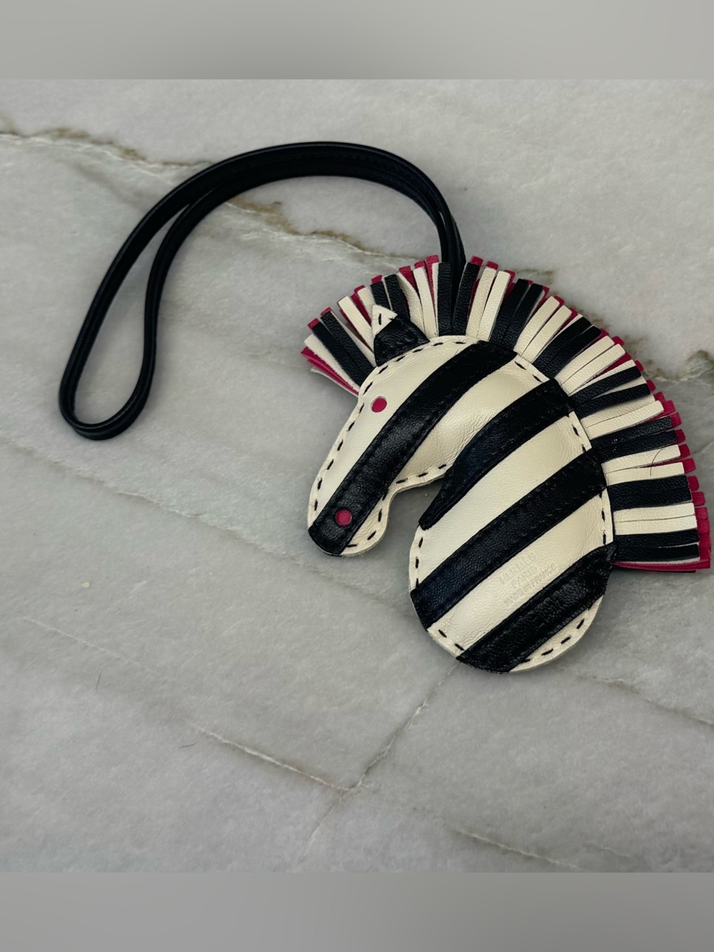 Hermès Milo Geegee Savannah Zebra Bag Charm